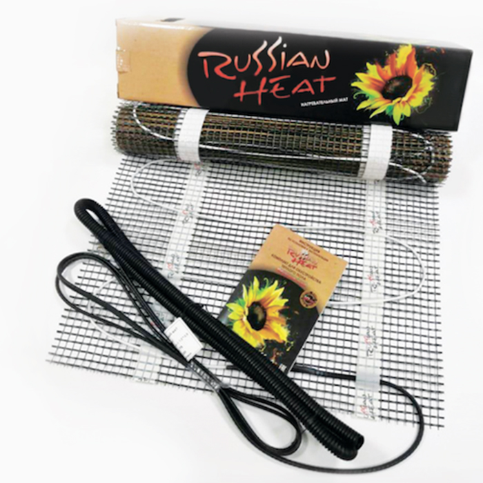Нагревательный мини-мат двухжильный Russian Heat (3 кв.м.)
